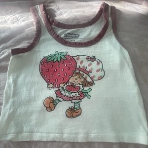 Strawberry Shortcake Y2K Croptop